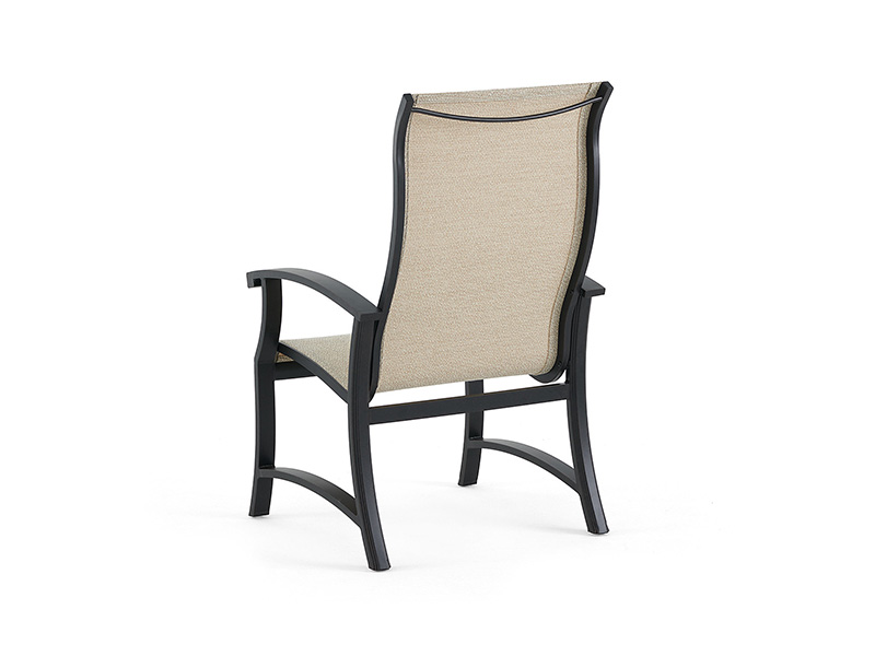 Lodge Eski Bronz Alüminyum, Askılı Yemek Sandalyesi